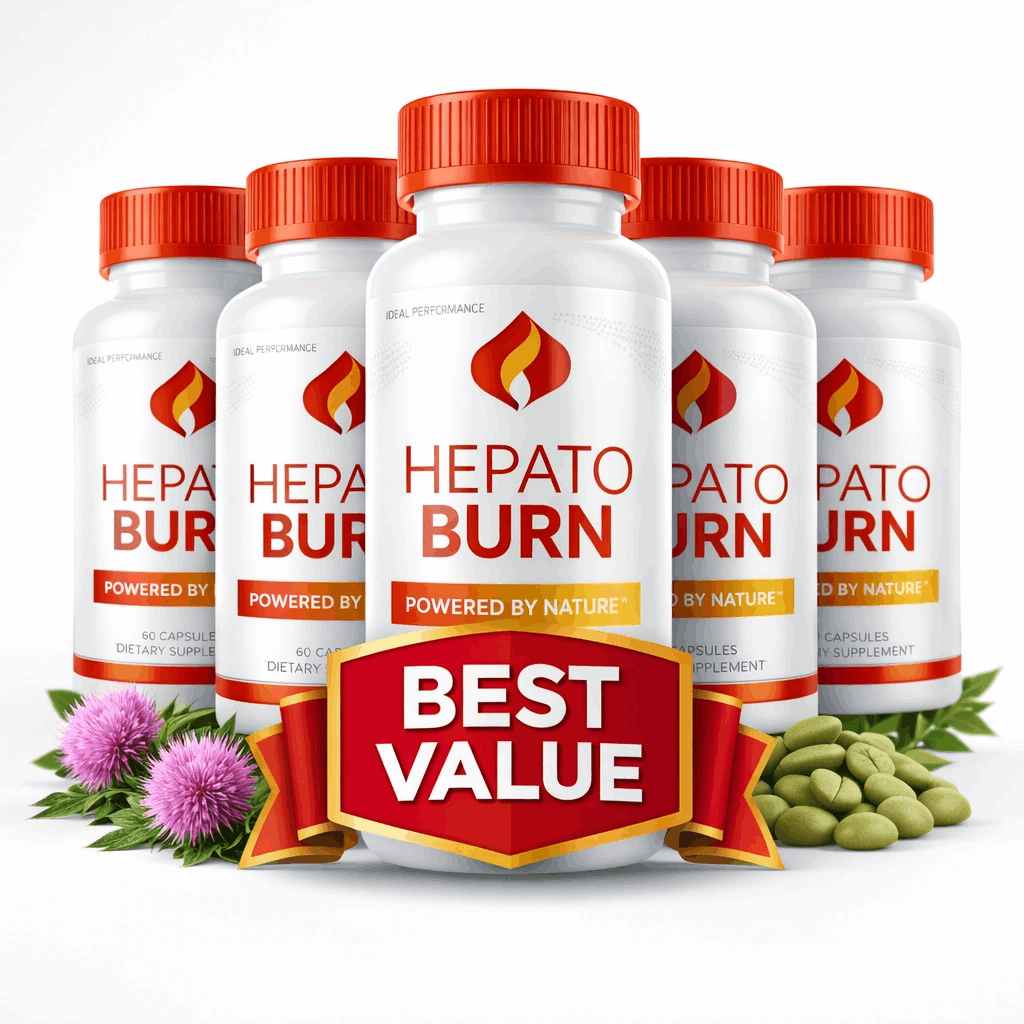 HepatoBurn 6 bottle package best value deal