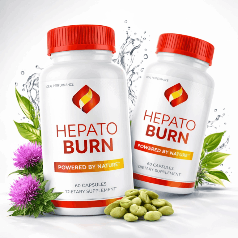 HepatoBurn supplement two bottles pack